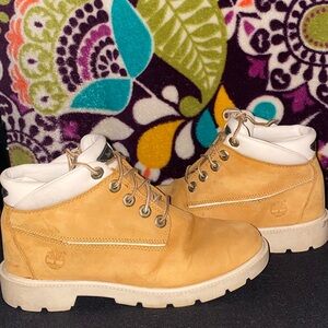 Timberland Youth Windchill 5 Eye Classic Chukka Boots Size 5 #3093R EUC